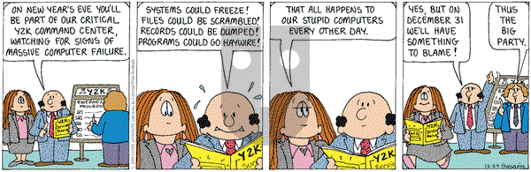 Cathy Classics on Wednesday December 29, 1999 Comic Strip