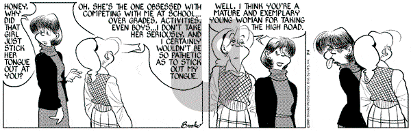 9 Chickweed Lane on Friday March 2, 2001 Comic Strip