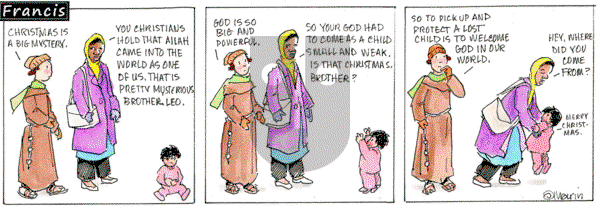 Francis on Monday December 23, 2024 Comic Strip