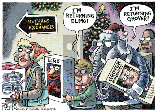 Rob Rogers on Tuesday November 27, 2012 Comic Strip