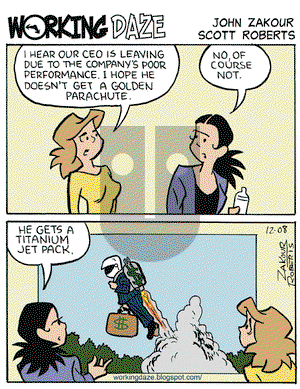 Working Daze on Monday December 8, 2008 Comic Strip