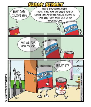 Sunny Street on Thursday June 23, 2016 Comic Strip