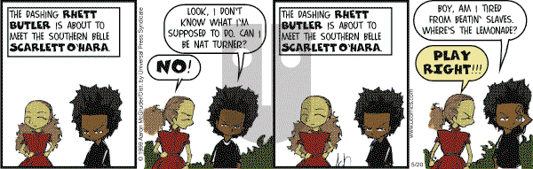 The Boondocks on Sunday July 9, 2006 Comic Strip