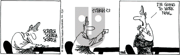 The Buckets on Monday March 15, 1999 Comic Strip