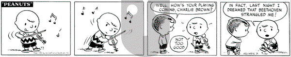 Peanuts on Tuesday March 20, 1951 Comic Strip