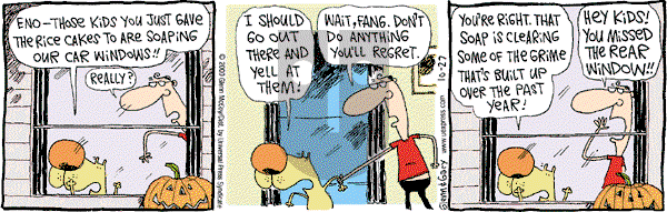 The Duplex on Friday October 27, 2000 Comic Strip