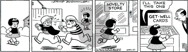Nancy Classics on Monday April 27, 2015 Comic Strip