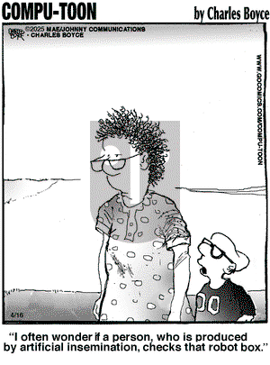 Compu-toon on Wednesday April 16, 2025 Comic Strip