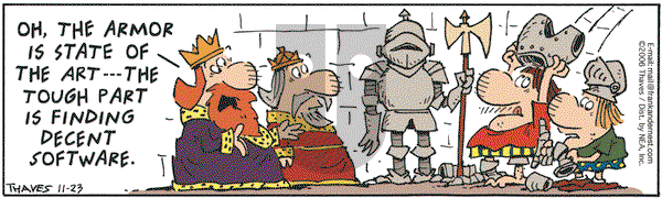 Frank and Ernest on Thursday November 23, 2006 Comic Strip