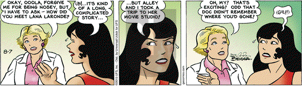 Alley Oop on Friday August 7, 2015 Comic Strip