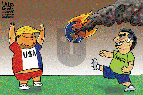 Lalo Alcaraz on Friday August 30, 2019 Comic Strip