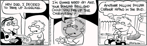 Soup to Nutz - Old on Friday September 19, 2008 Comic Strip