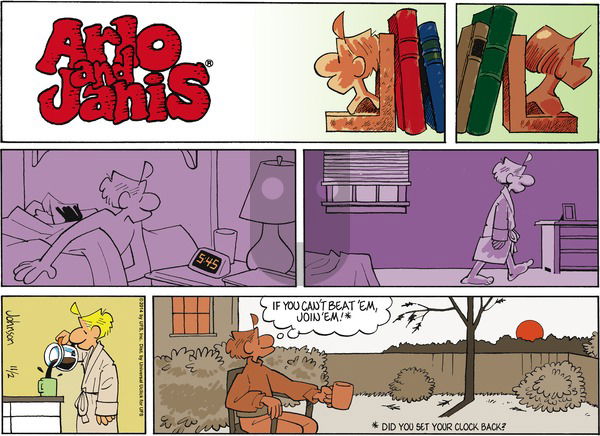 Arlo and Janis on Sunday November 2, 2014 Comic Strip