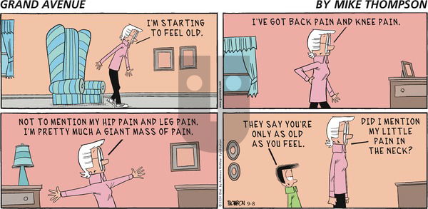 Grand Avenue on Sunday September 8, 2024 Comic Strip