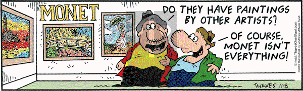 Frank and Ernest on Thursday November 8, 2018 Comic Strip