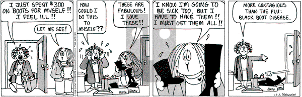 Cathy Classics on Wednesday December 2, 1998 Comic Strip