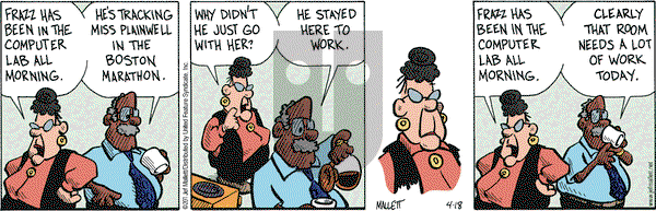 Frazz on Monday April 18, 2011 Comic Strip