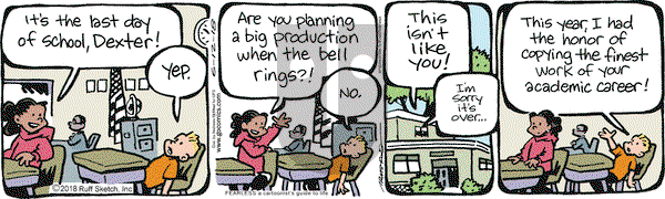 JumpStart on Tuesday June 12, 2018 Comic Strip