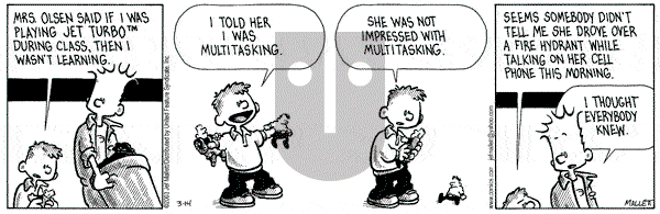 Frazz on Friday March 14, 2003 Comic Strip