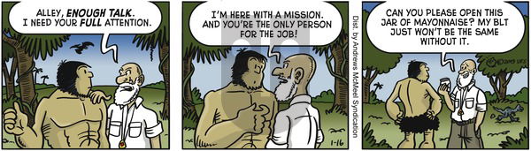 Alley Oop on Wednesday January 16, 2019 Comic Strip