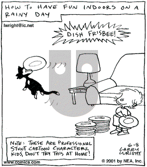 Kit 'N' Carlyle on Friday June 8, 2001 Comic Strip