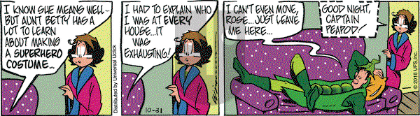 Rose is Rose on Monday October 31, 2016 Comic Strip