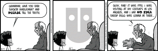The Boondocks on Friday January 13, 2012 Comic Strip