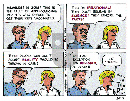 Ted Rall on Monday February 9, 2015 Comic Strip