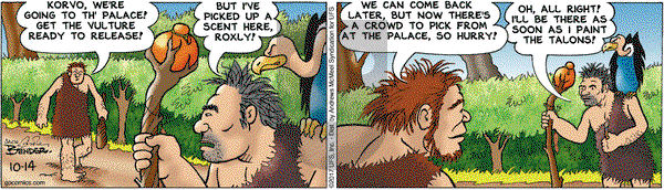 Alley Oop on Saturday October 14, 2017 Comic Strip