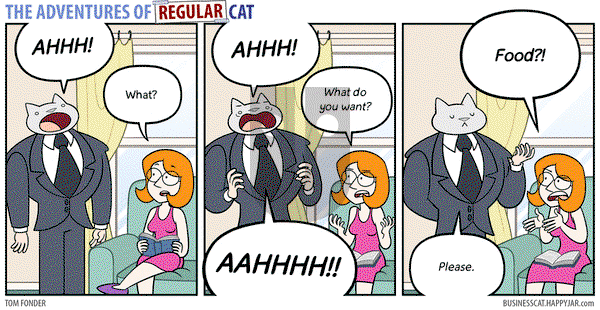 The Adventures of Business Cat on Thursday April 7, 2022 Comic Strip