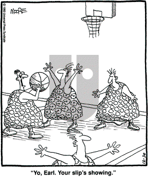 In the Bleachers on Saturday December 30, 1995 Comic Strip
