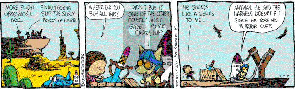 Prickly City on Monday December 18, 2006 Comic Strip
