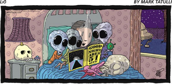 Lio on Sunday March 7, 2021 Comic Strip
