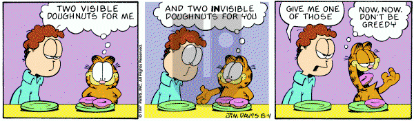 Garfield on Monday August 4, 1997 Comic Strip