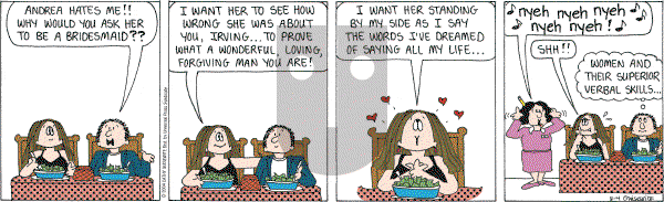Cathy Classics - Wednesday August 4, 2004 Comic Strip
