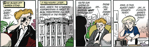 Doonesbury on Saturday October 5, 2019 Comic Strip