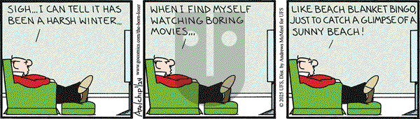 The Born Loser on Friday January 24, 2025 Comic Strip