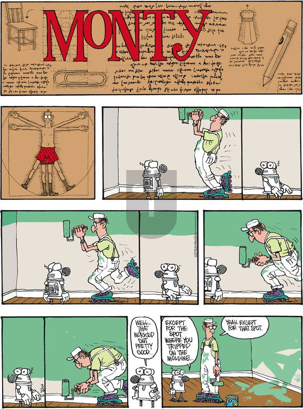 Monty on Sunday March 10, 2019 Comic Strip