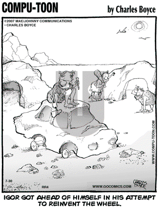 Compu-toon on Monday July 30, 2007 Comic Strip