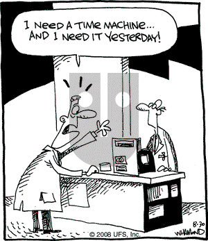 Reality Check on Saturday August 30, 2008 Comic Strip