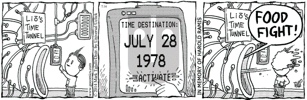 Lio on Monday July 14, 2014 Comic Strip