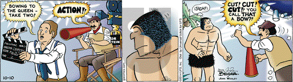 Alley Oop on Friday October 10, 2014 Comic Strip