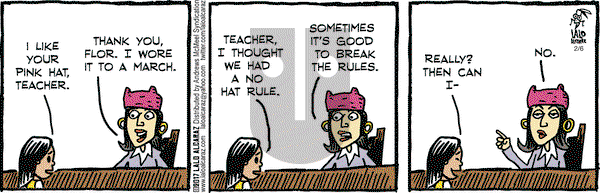 La Cucaracha on Monday February 6, 2017 Comic Strip