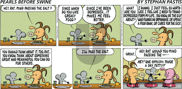 Pearls Before Swine on Sunday March 6, 2011 Comic Strip