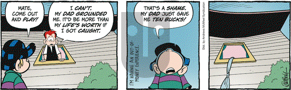Ginger Meggs on Friday April 18, 2025 Comic Strip