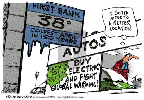 Henry Payne on Saturday April 21, 2018 Comic Strip