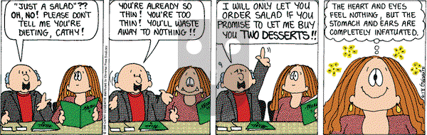 Cathy Classics on Friday June 18, 1999 Comic Strip