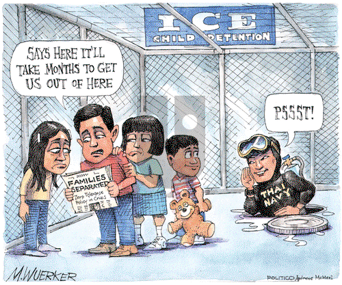 Matt Wuerker on Wednesday July 11, 2018 Comic Strip