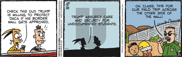 La Cucaracha on Monday February 11, 2019 Comic Strip
