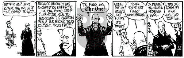 Monty on Wednesday June 25, 2003 Comic Strip